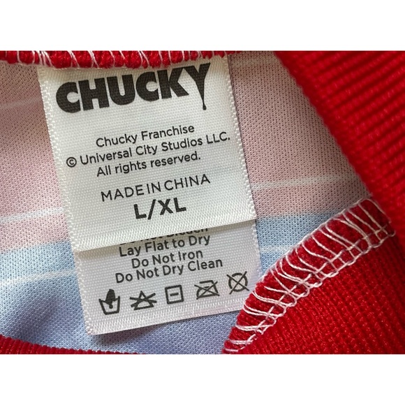 Spirit Halloween Chucky 2 in 1 Overalls Costume - Picture 8 of 16